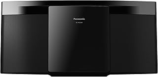 Compact Hi-Fi Panasonic SC-HC200EB-K audio system with CD and Bluetooth, black.. Experience the joy of convenient shopping with DIAYTAR NIGERIA's vast selection and quick delivery service.