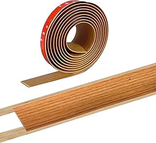 Transition tape for floor 6.56 m self -adhesive floor covering strips for flooring and transitions flat separation ribbon in laminate vinyl for parquet - light brown, width 5 cm.. Shop across categories at DIAYTAR NIGERIA with the confidence of affordable prices and delivery within 8 days.