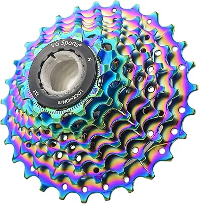 Cassette VG Sports 9-10-11 speeds 11-25t-11-32t-11-36t-11-40t-11-42t-11-46t-11-50t for VTT-VELO of road compatible with Shimano.. Shop with confidence at DIAYTAR NIGERIA, Nigeria's premier affordable e-commerce platform.