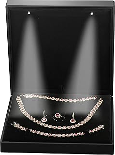 Large set of black led hanging lamps, gift box for wedding, birthday, valentine's day, Mother's Day, Christmas ... Set of luxury led hanging lamps, gift box with light.. Your ideal shopping companion, DIAYTAR NIGERIA offers unmatched variety with delivery within a week.