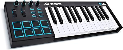 USB MIDI USB controller 25-25 keys with backlight, 4 customizable buttons and buttons, professional software kit included.. Nigeria's most diverse e-commerce platform delivers quality and affordability to your doorstep in 5-8 days.