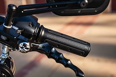 Ken Korea motorcycle handlebar accessory 6121: Robust industrial handles with double cable accelerator control tips: Harley Davidson 1982-2019, satin black, 1 pair.. DIAYTAR NIGERIA: Bringing quality products to every Nigerian with affordable nationwide delivery.