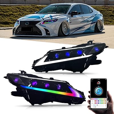 T-ABC RGB lighthouse for Toyota Camry TRD 2018-2023 XSE Evil headlights, Triple Warmer's headlight, new SE, Complete LED accessories Le Xle 8e G, sequential indicators, modified front replacement animation (HR).. Shop across boundaries with DIAYTAR NIGERIA's comprehensive catalog delivered nationwide at budget rates.