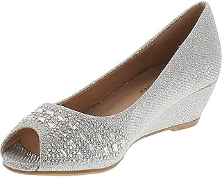 Forever Women Built Peep Talu Peep Toe Wedding Evening Dress Sandals Shoes.. Your budget-friendly online marketplace, DIAYTAR NIGERIA delivers a world of products in just 5-8 days.