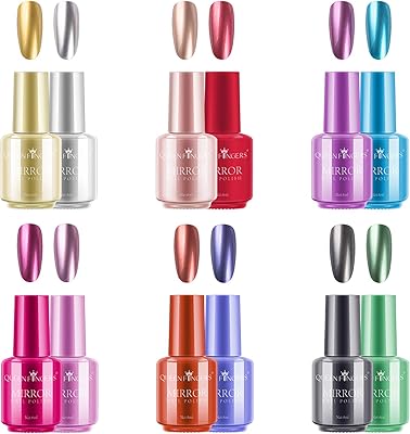 Set of honest reflective nail polish of 12 colors, long -lasting reflective effect for a magnificent decoration of brilliant nails - 12 pieces.. DIAYTAR NIGERIA delivers on convenience and affordability with our reliable nationwide shipping.