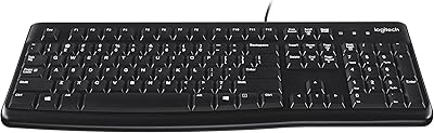 QWERTY LOGITECH K120 wired keyboard, American international design - Black.. Nigeria's fastest-growing e-commerce site offers unbeatable prices and delivery within 8 days.