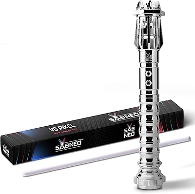 Saber Laser Subneo V8 Pixel - Saber Laser Neo Duel - Colors, Light effects and Modifiable Sounds (Silver).. Discover the perfect shopping balance at DIAYTAR NIGERIA with competitive prices and prompt delivery.
