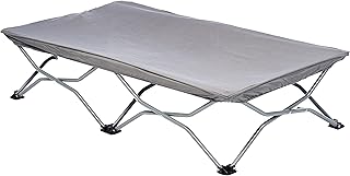 Portable travel bed extra long regalo my coat with sheet-housing, gray.. You shop, we deliver — quick and easy with DIAYTAR Nigeria.