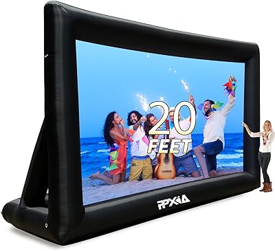 BBXIA inflatable film screen 20 feet front and rear projection screen with blower.. Your digital shopping destination, DIAYTAR NIGERIA combines variety with affordability and quick delivery.