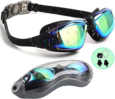 Large vision swimming glasses with pro transparent glasses and glasses.. DIAYTAR Nigeria — the online store where variety meets value.