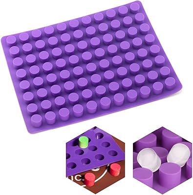 Pastry supplies, small round silicone molds for 88 -cavity cheese cake, for cooking chocolate, truffles, jelly, ice cream and dessert.. DIAYTAR NIGERIA revolutionizes access to quality products with affordable prices and dependable shipping.