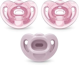 Comfortable orthodontic pacifiers, 6-18 months (3).. DIAYTAR NIGERIA makes online shopping accessible to all with budget-friendly prices and reliable delivery.