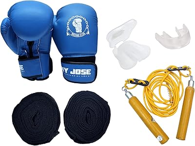Jose set of PU leather training boxing | gloves.. DIAYTAR NIGERIA: Where value shopping meets reliable 5-8 day delivery across the nation.