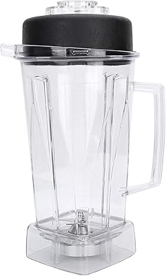 Transparent container for vitamix - set of mixture cups for 64 oz/2 l electric juice, supplies for beginners, replacement cup accessories with upper cover, adapted to the vitamix mixer.. DIAYTAR NIGERIA: Bridging the gap between consumers and quality products with affordable nationwide shipping.