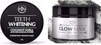 Shine the Beauty Co mask. - 100 g - Instant whitening powder of teeth The Beauty Co. Active coal, 50 g combo.. DIAYTAR NIGERIA: Your trusted marketplace that combines variety, affordability and reliable shipping.