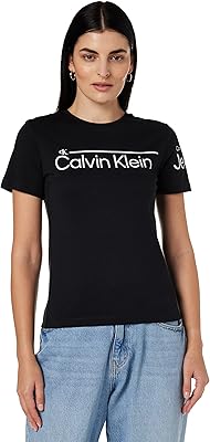Short-sleeved padded t-shirt with CK jeans logo for boy (1 piece).. DIAYTAR NIGERIA connects you with endless possibilities through our affordable e-commerce platform.