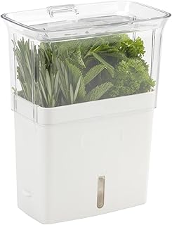 COLE & MASON H105159 fresh herbs, white and gray, 12 x 16 x 20 cm.. DIAYTAR NIGERIA: Where every Nigerian finds what they need at prices they can afford, delivered promptly.