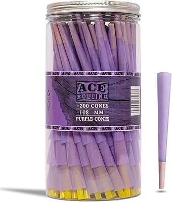 CE roller cones, King size pre-rolled rolling paper, slow combustion color roller paper, 200 pieces (108 mm) (purple, 200).. Tired of overpriced goods and slow delivery? DIAYTAR Nigeria brings affordability and speed together with a wide selection of products.