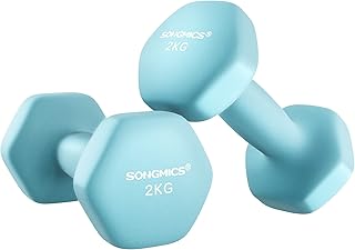 Sung Mikes Lot of 2 dumbbells, pair of hexagonal dumbbells, home training, fitness exercise.. DIAYTAR NIGERIA: Where shopping dreams come true with budget-friendly prices and nationwide shipping.