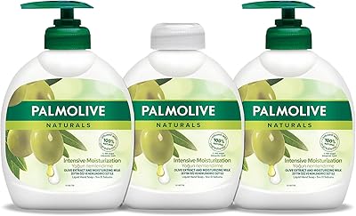 Liquid soap for olive and milk palmolive hands, 3 x 300 ml.. Shop smarter with DIAYTAR Nigeria — affordable prices and a wide product range delivered in just 5 to 8 days.