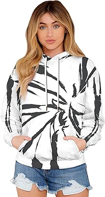 Lightweight Woman Tie-Dye Hooded Sweat.. Shop without limits at DIAYTAR NIGERIA and receive your purchases at budget prices within the week.
