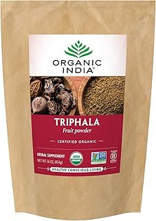 Triphala herb powder of organic India, 1 book.. Discover a world of choices with DIAYTAR NIGERIA's extensive marketplace and prompt shipping service.