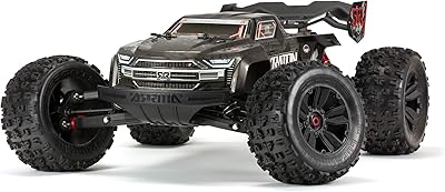 Arma Extreme Bash Roller Speed ​​Monster Truck with remote control, 1/8 4WD Kraton, Black, ARA106053.. Shop with intention at DIAYTAR NIGERIA, offering thousands of products delivered nationwide in days.