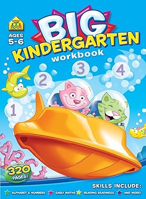 Large notebook for kindergarten from 5 to 6 years old, alphabets, colors and shapes, figures from 0 to 12 years old, transitional mathematics, reading preparation, corrected and more.. Quality and convenience delivered — shop DIAYTAR Nigeria now.