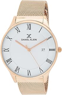 Unisex quartz watch for adults Daniel Klein, analog display and stainless steel bracelet, DK12093-2.. DIAYTAR NIGERIA: Putting quality products within reach of every Nigerian through our affordable marketplace.