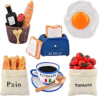 Alykdon cute food refrigerator magnet, creative refrigerator magnet in natural 3D resin in the shape of food, autumn magnet for fridge, magnetic whiteboard or black table 6 rooms.. DIAYTAR NIGERIA delivers more than products - we deliver affordable shopping satisfaction nationwide.