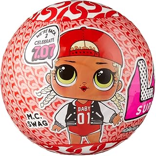Lol surprise! SWAG 707 mc swag doll with 7 surprises in a paper ball - collection doll with water surprise and fashion accessories, vacation toy, excellent gift for children of 4, 5, 6 years and over and collectors and collectors.. Experience retail convenience with DIAYTAR NIGERIA's comprehensive platform and 5-8 day nationwide shipping.