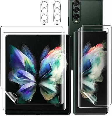 Set of 2 Luconi screen protectors compatible with Samsung Galaxy Z Fold 3 and Protector.. DIAYTAR NIGERIA delivers happiness in 5-8 days with our affordable and diverse product range.