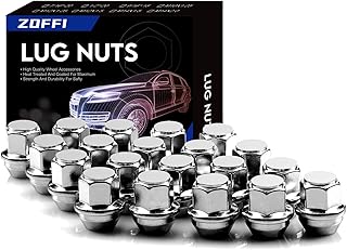 Zovi wheel nuts 1 piece M12x1.5-Replacement for Ford Fusion 2006-2019, Ford Focus 2000-2019, Ford Escape 2001-2020 factory wheel-20 pieces M12x1.5 chrome at closed end.. Your digital shopping ally, DIAYTAR NIGERIA offers extensive selection with budget-friendly delivery.