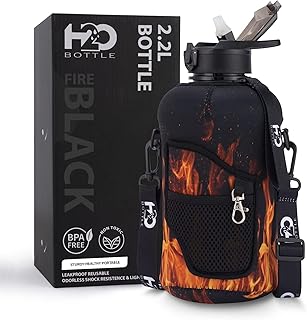 Water bottle H20 22 L 1 2 Gallon with cover and straw.. Affordable luxury and fast service — only on DIAYTAR Nigeria.