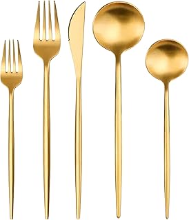 Best Home Mat Golden Covers set, 20 pieces (service for 4) in stainless steel.. Nigeria's e-commerce leader delivers unmatched variety and value to your doorstep in just 5-8 days.