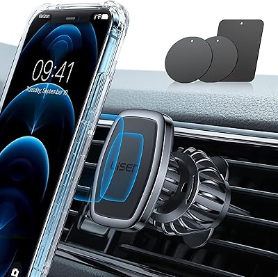 Magnetic phone support for car lisin [easy to install] [6.. DIAYTAR Nigeria offers great deals, a huge product variety, and delivery in under a week.
