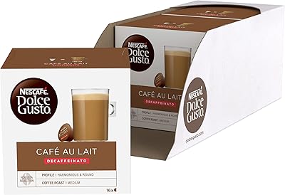 Nescafé Dolce Gusto Decaf Set of 16 -room coffee box, brown.. Your trusted shopping partner, DIAYTAR NIGERIA offers extensive selection with quick delivery options.
