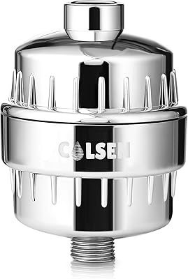 COLZEN shower head filter, WONDER Water 15 steps - Universal shower water softener, eliminates chlorine, fluoride, heavy metals and impurities.. Transform how you shop with DIAYTAR NIGERIA's vast selection and budget-friendly delivery options.