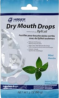 Hager pharmacy drops for dry mouth - mint - gluten -free - 2 oz (pack of 2).. Your new favorite way to shop online — DIAYTAR Nigeria.
