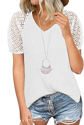 V-collar t-shirt for women, high summer high tie-dye, relaxed high-sleeved knitting high.. Your budget-friendly online marketplace, DIAYTAR NIGERIA delivers a world of products in just 5-8 days.