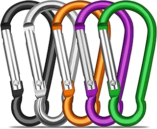 Clip keychain, hassle carabiner, keychain, outdoor, campsite, hiking, leash and dog harnesses, green orange black, practice for your life.. DIAYTAR NIGERIA: Your partner in affordable online retail with reliable delivery across the nation.