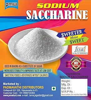 PMW - Grade A quality - Sodium saccharin - Saccharine - 250 grams.. The future of Nigerian shopping is here — DIAYTAR Nigeria.