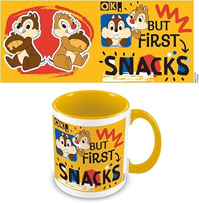 Chip & Deal coffee cup (First Snack Design) in a presentation gift box, a large cup of 11 oz - official Walt Disney products.. Shop confidently with DIAYTAR NIGERIA, offering affordable prices and reliable delivery within a week.