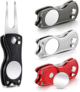 Foldable golf repair tool in stainless steel The white shop with button.. Your one-click solution to affordable shopping, DIAYTAR NIGERIA delivers quality products nationwide.