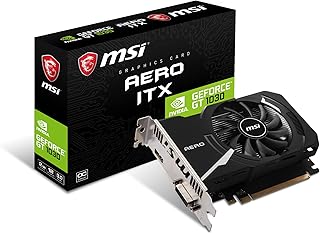 MSI GeForce GT 1030 AERO ATX2GD4OC 2 GB of RAM graphics card.. Discover endless possibilities with DIAYTAR NIGERIA's comprehensive catalog and reliable delivery service.