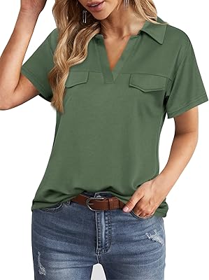 Summer relaxed shirts with short -sleeved collar for women.. DIAYTAR NIGERIA: Making online shopping accessible with affordable prices and nationwide delivery service.