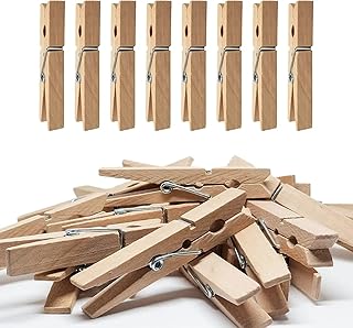 Multi startm, natural bamboo laundry pliers, durable wooden pliers, high adhesion pins, anti -rust -resistant and humidity -resistant laundry pliers, clothespins (20 pieces).. Shop without compromise at DIAYTAR NIGERIA, where quality, affordability, and quick delivery coexist.