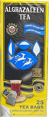 Al Ghazaline Super Ceylan Earl Gray tea bags - 25 sachets.. DIAYTAR NIGERIA: Your gateway to affordable shopping with thousands of products delivered nationwide.