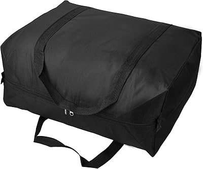 Black clothing storage bag 180L, large waterproof XXL bag with zipped pocket for duvet storage, pillows, trip, closet.. DIAYTAR NIGERIA: Where every Nigerian finds what they need at prices they can afford, delivered promptly.