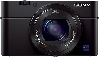 Sony RX100 III | Advanced high-end compact camera (1.0 type sensor, Zeiss 24-70 mm F1.8-8 lens and foldable screen for vlogging).. Find everything you need at prices you'll love with DIAYTAR NIGERIA's comprehensive e-commerce platform.